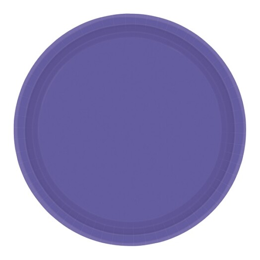 Paper Plates - Purple