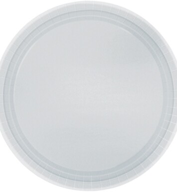 Paper Plates - Silver