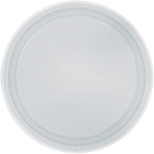 Paper Plates - Silver
