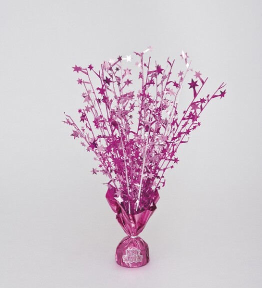 Glitz Pink Balloon Weight Centrepiece