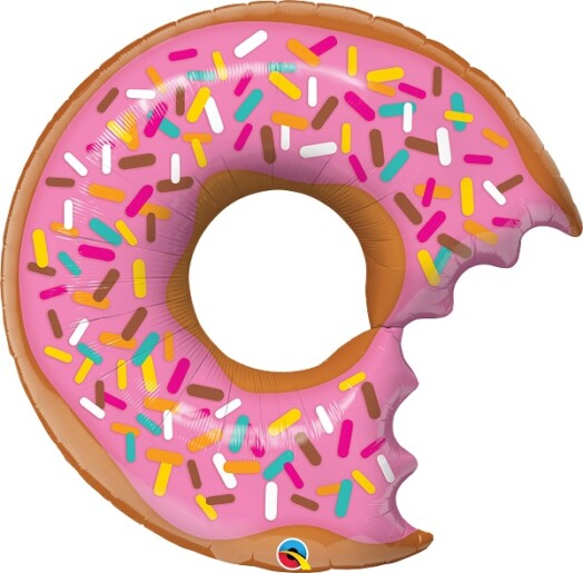 Bit Donut and Sprinkles Super Shape Foil Balloon
