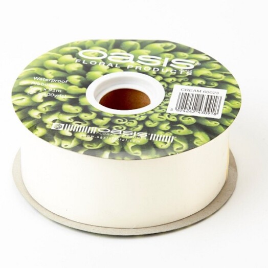 2" Cream Poly Ribbon