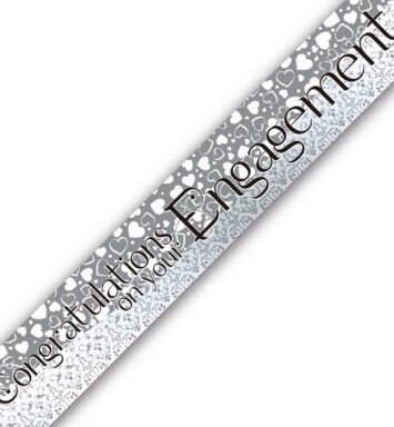 9ft Banner Congratulations on your Engagement