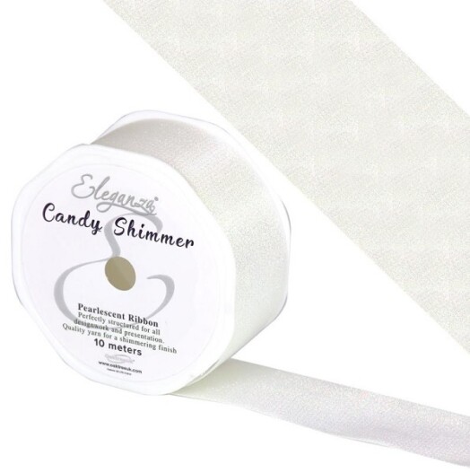 38mm Candy Shimmer Metallic Iridescent Ribbon