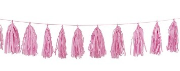 Tassel Garland - Hot Pink