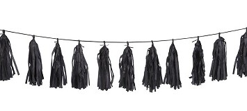 Tassel Garland - Black