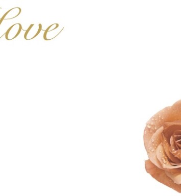 Florist Small Cards - With Love