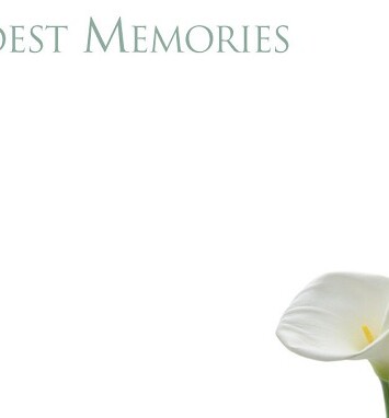 Florist Small Cards - Fondest Memories
