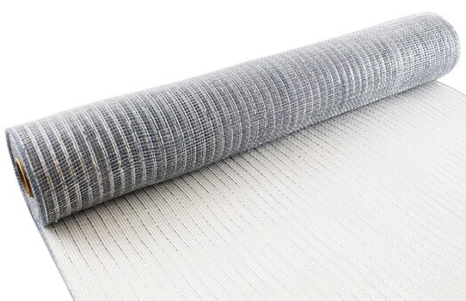 Eleganza Deco Mesh Metallic - Silver
