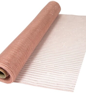 Eleganza Deco Mesh Metallic - Rose Gold