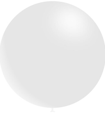 24 Inch Crystal Clear Latex Balloons 2ct