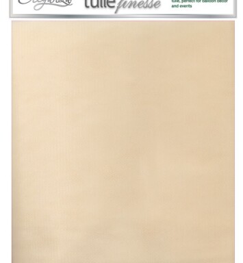 3m x 3m Eleganza Tulle Finesse - Ivory