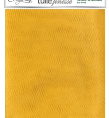 3m x 3m Eleganza Tulle Finesse - Gold