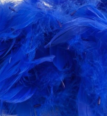 Eleganza Feathers - Royal Blue