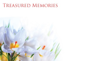 Florist Large Cards - Treasured Memories