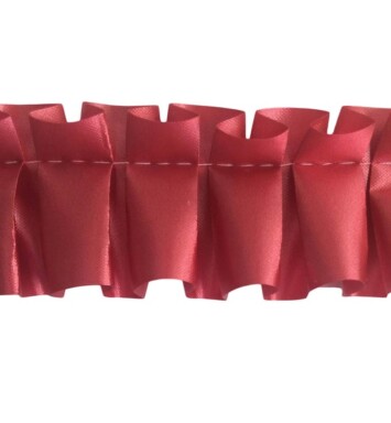 Pleated Ribbon - Rose