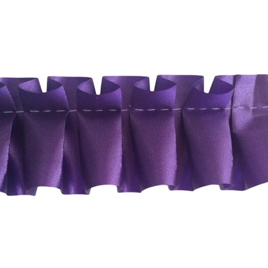 Pleated Ribbon - Violet
