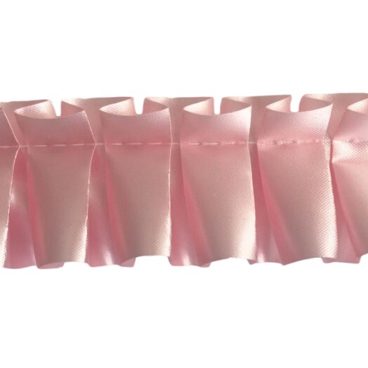 Pleated Ribbon - Baby Pink