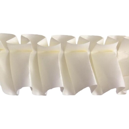 Pleated Ribbon - Vanilla