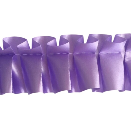 Pleated Ribbon - Mauve