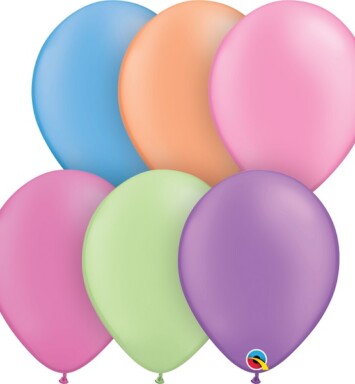 11 Inch Neon Assortment Latex Balloon 100ct