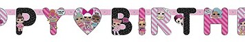 LOL Surprise Large Jointed Letter Banner