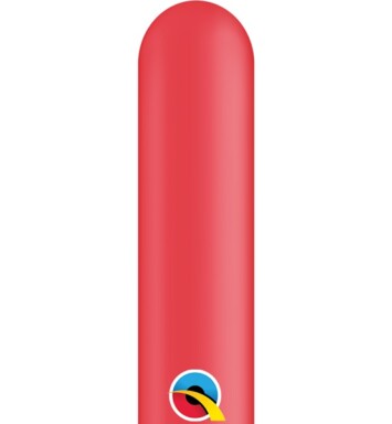 260Q Standard Red Latex Balloons 100ct