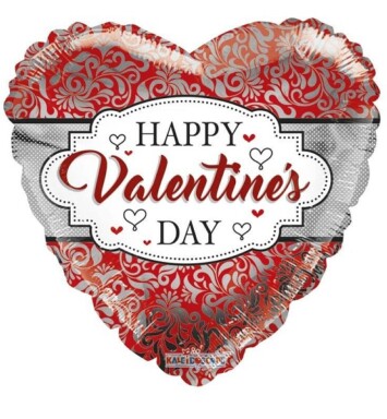 18" Happy Valentine's Day Frame Foil Balloon
