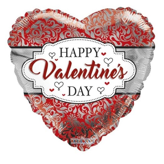 18" Happy Valentine's Day Frame Foil Balloon