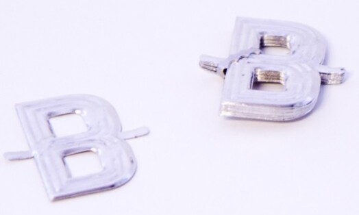 Aluminium Florist Letter - B
