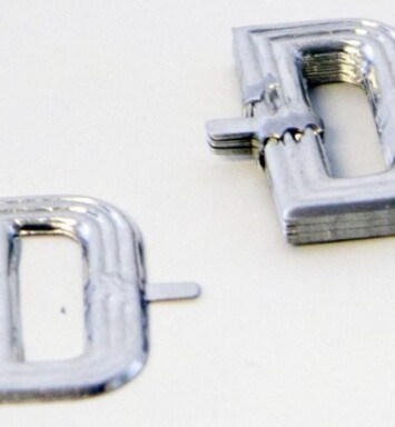 Aluminium Florist Letter - D