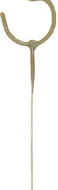 Glitz Gold Sparkler Number 3