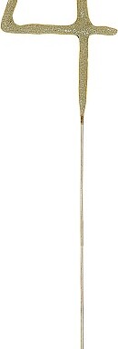 Glitz Gold Sparkler Number 4