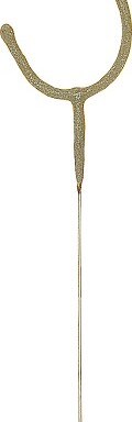 Glitz Gold Sparkler Number 5