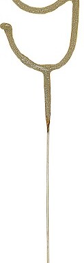 Glitz Gold Sparkler Number 9