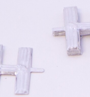 Aluminium Florist Letter - H