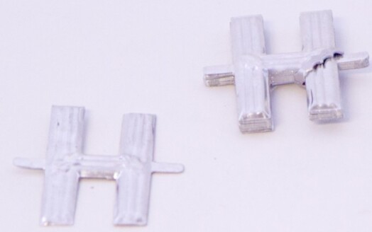 Aluminium Florist Letter - H