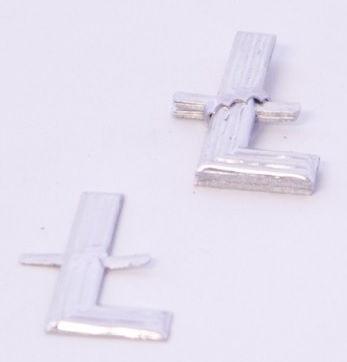 Aluminium Florist Letter - L