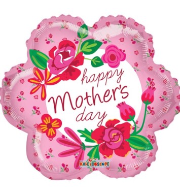 18" Happy Mother's Day Gellibean Foil Balloon