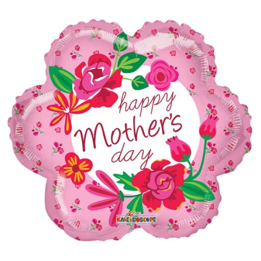 18" Happy Mother's Day Gellibean Foil Balloon