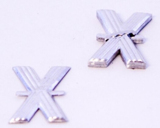 Aluminium Florist Letter - X