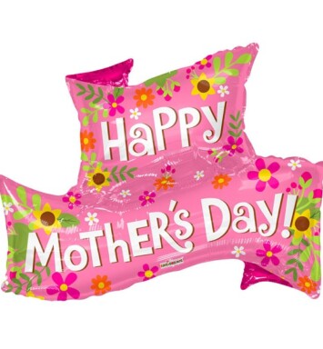 36" Happy Mother's Day Super Shape Balloon