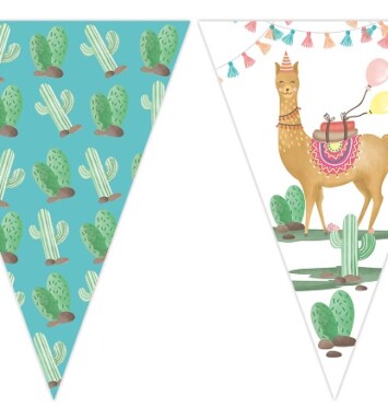 Llama Flag Banner