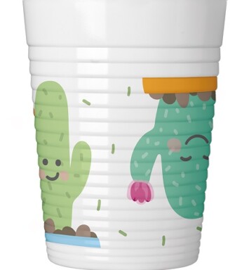 Cactus Plastic Cups