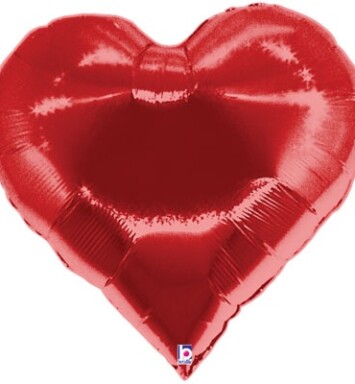 Casino Heart Super Shape Foil Balloon