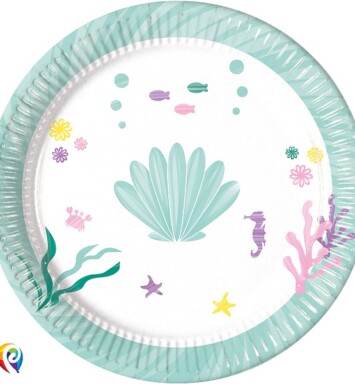 Party Under The Sea Paper Plates