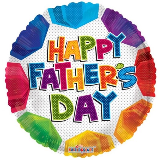 18 Inch Happy Father's Day Foil Balloon