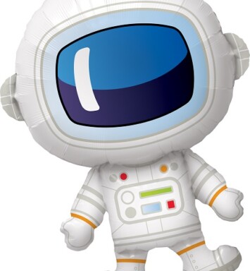 Adorable Astronaut Super Shape Foil Balloon