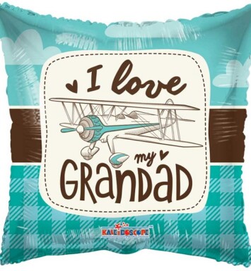 18 Inch I Love My Grandad Foil Balloon
