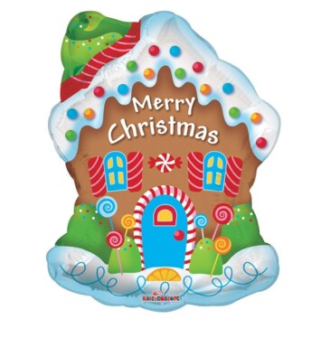 Gingerbread House Super Shape Balloon
